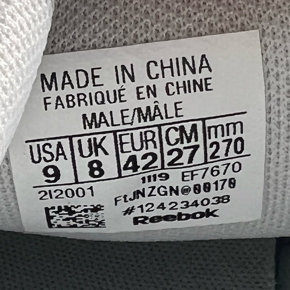 New Reebok Royal Ultra Blue / Red Sneakers - Picture 9 of 13